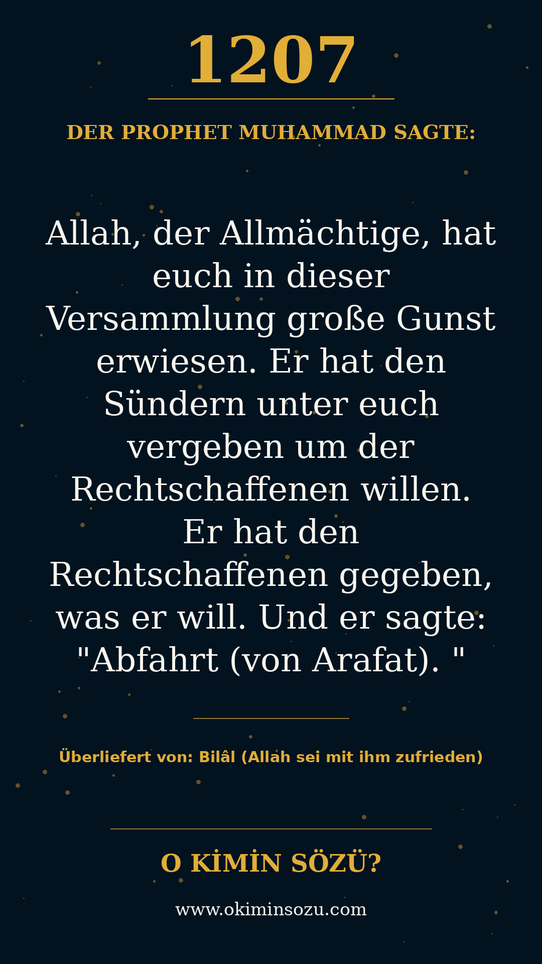 hadith 1207