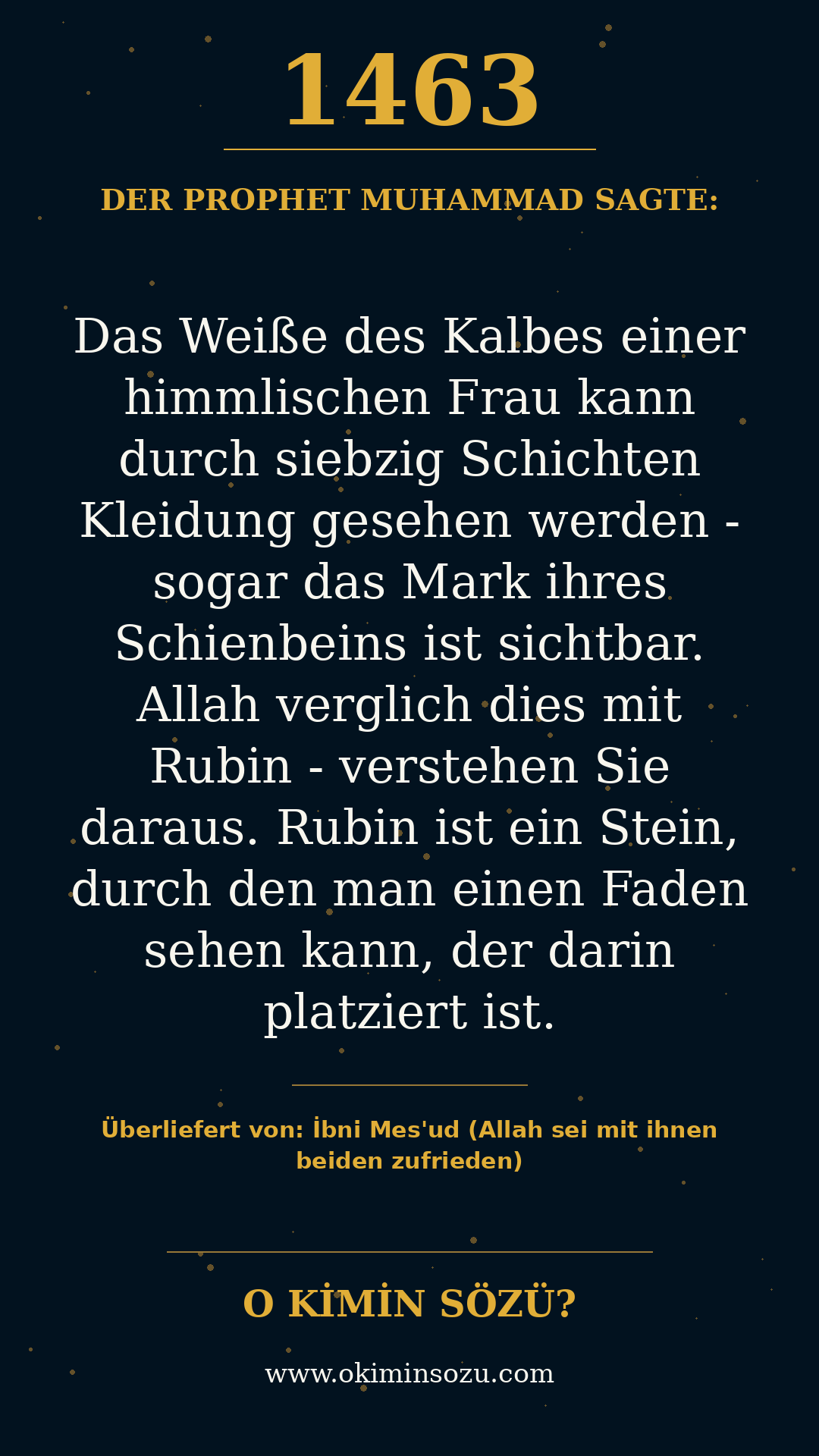 hadith 1463