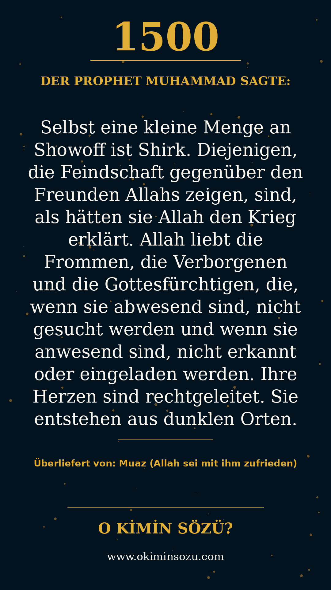 hadith 1500