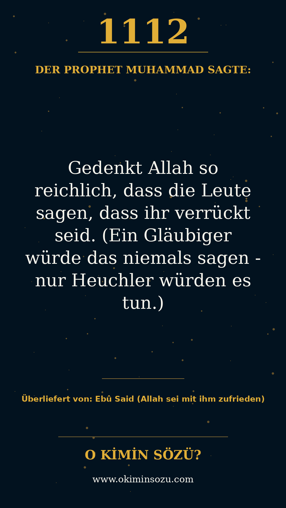 hadith 1112