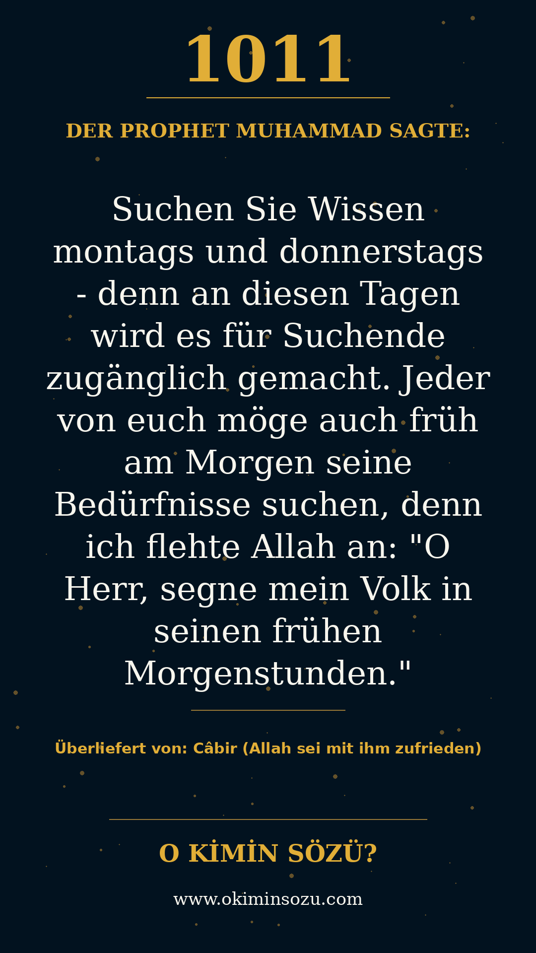 hadith 1011
