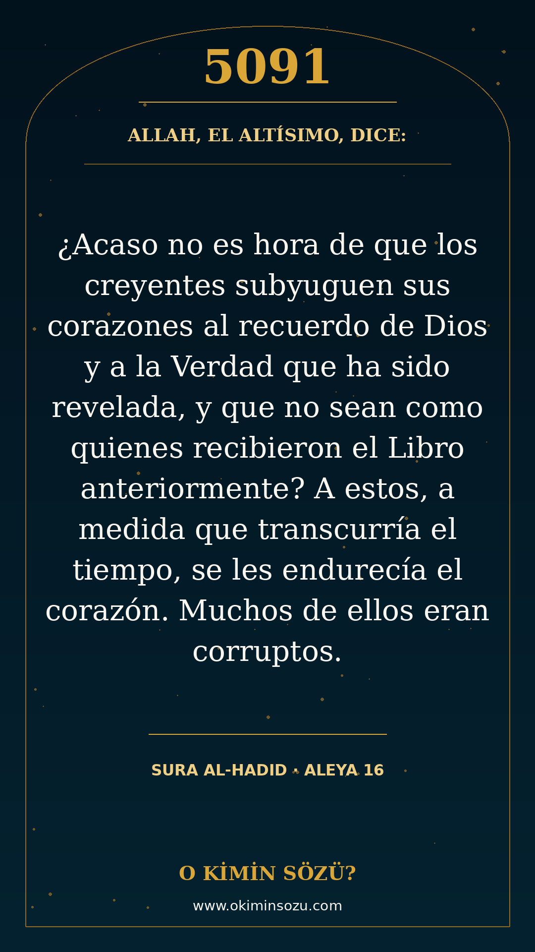 ayet 5091 sure 057 ayet 016
