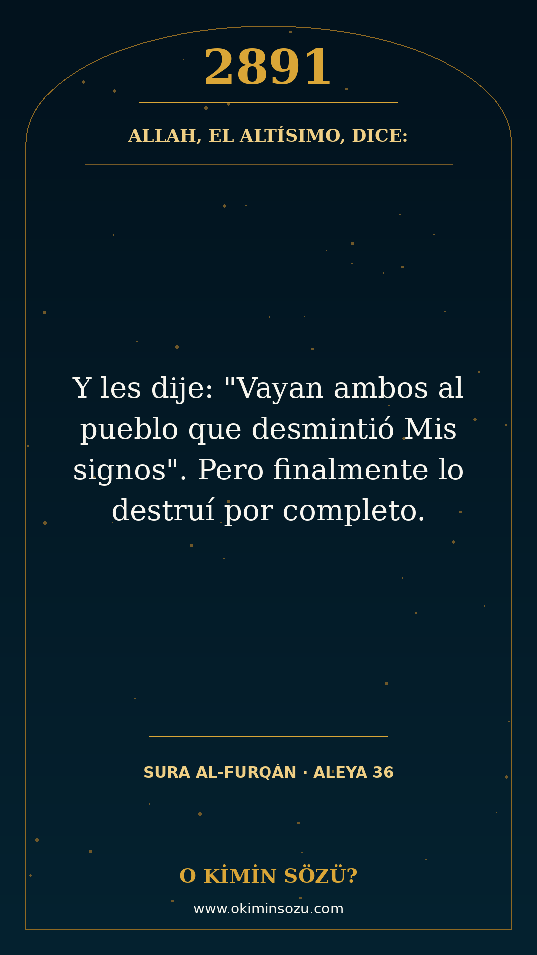 ayet 2891 sure 025 ayet 036