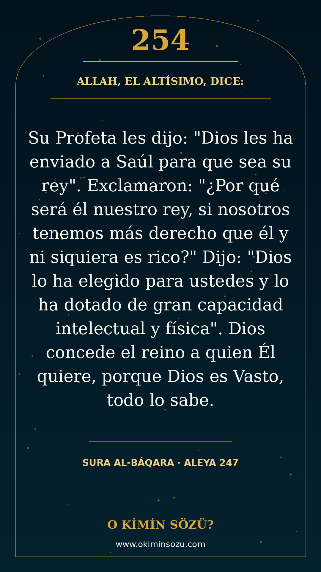 ayet 0254 sure 002 ayet 247