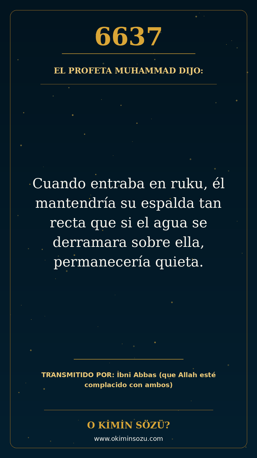 hadis 6637 es
