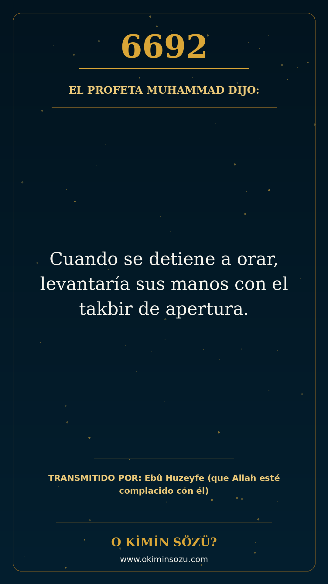 hadis 6692 es