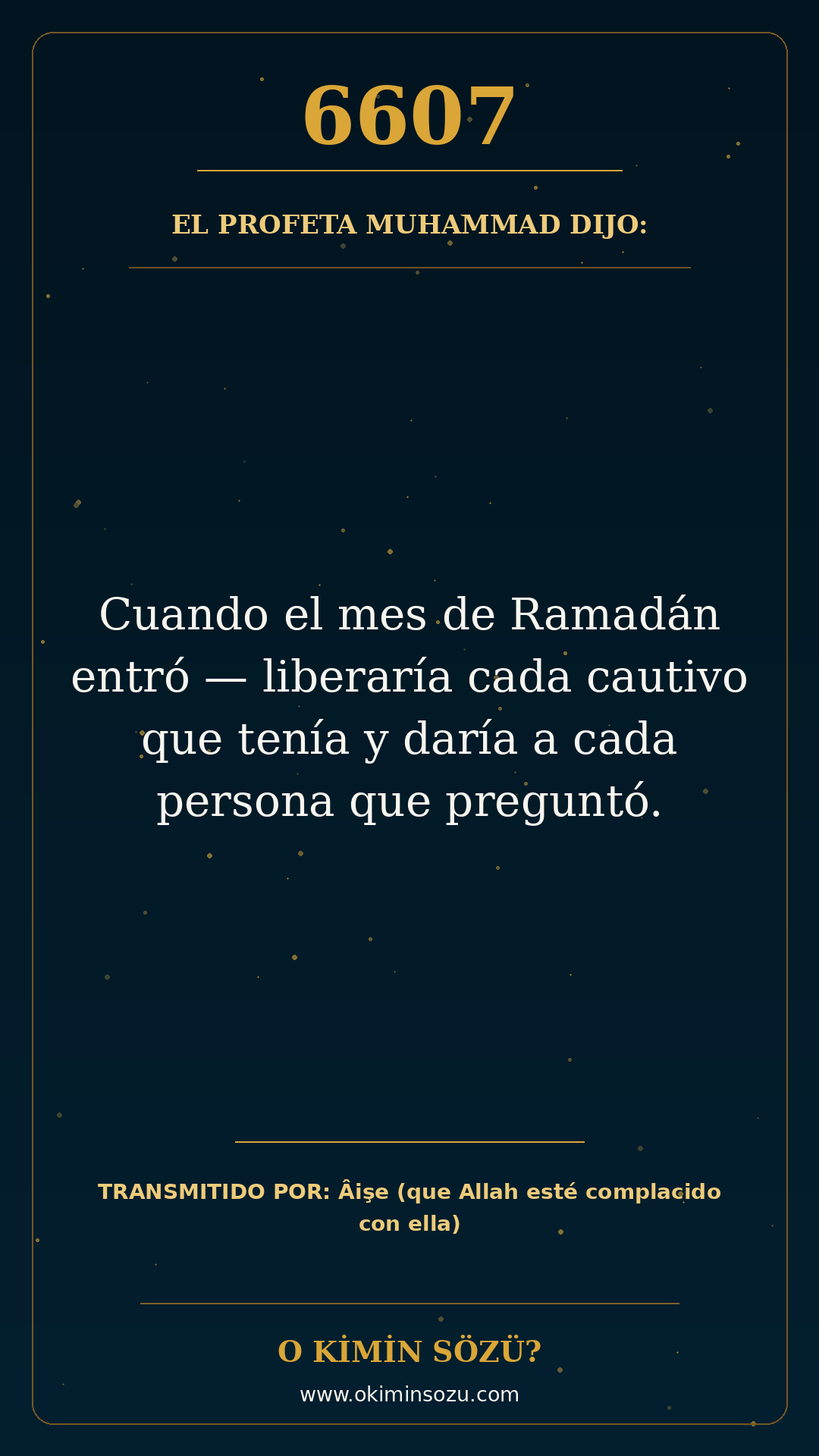hadis 6607 es