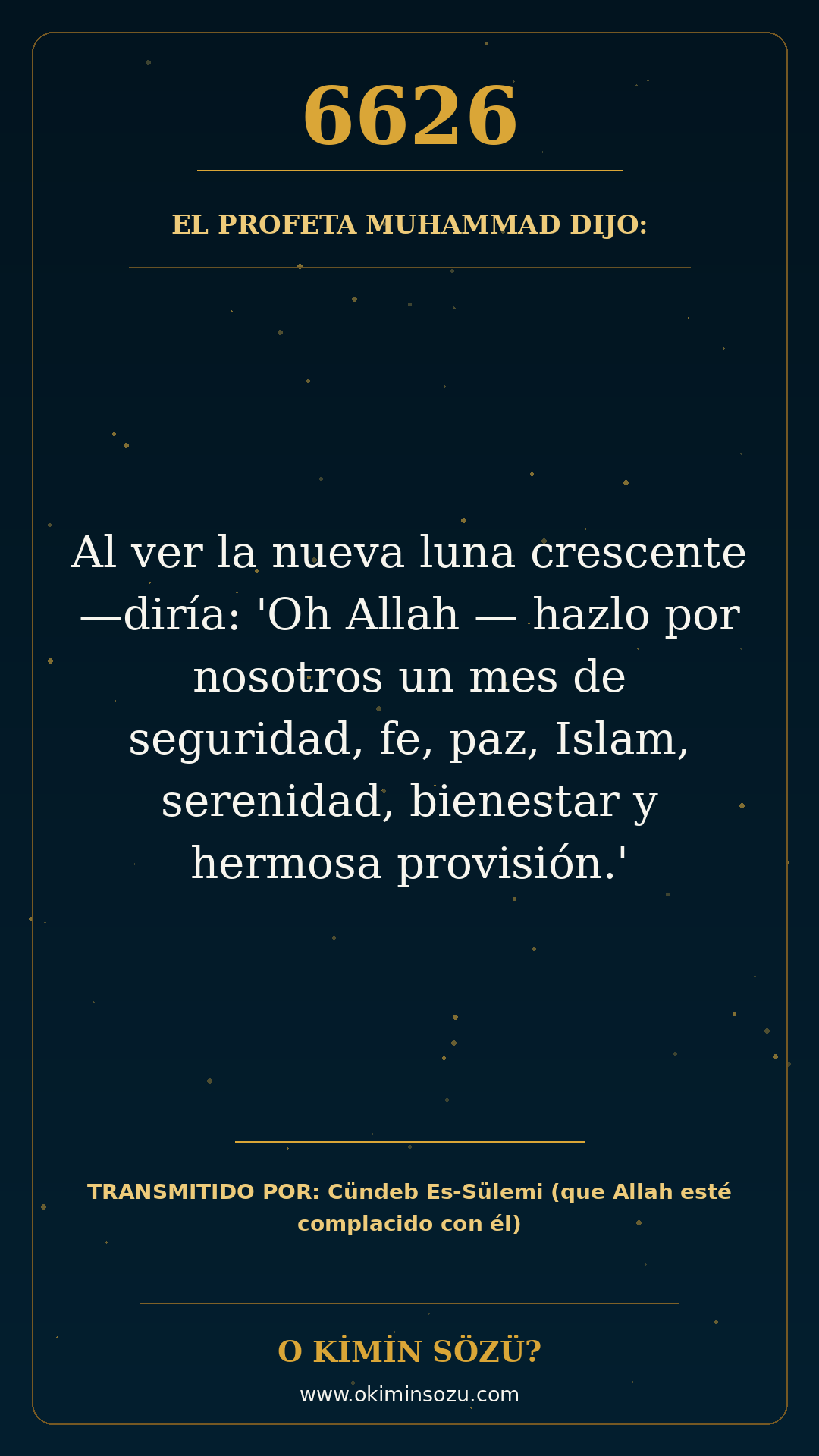 hadis 6626 es