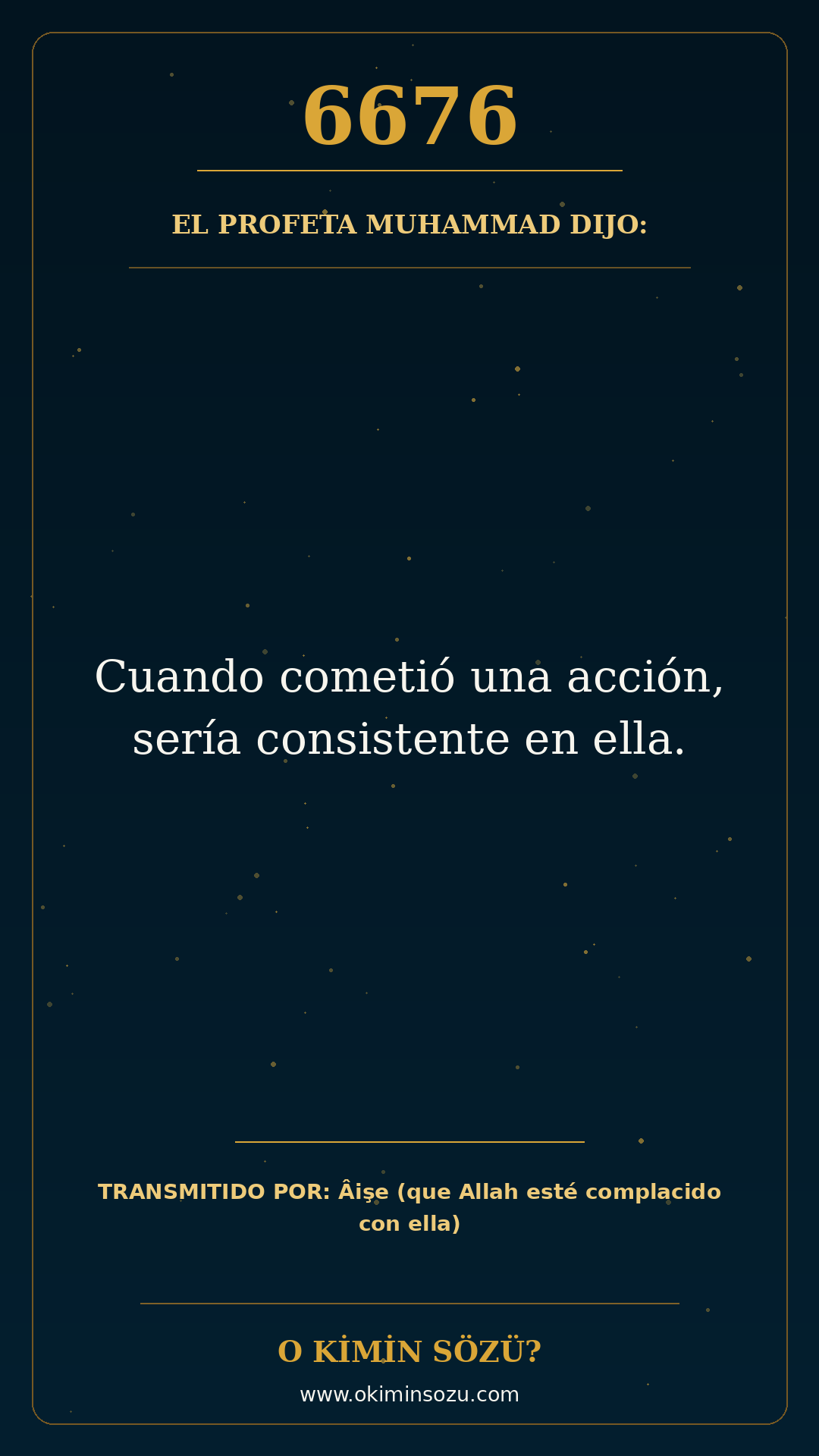 hadis 6676 es