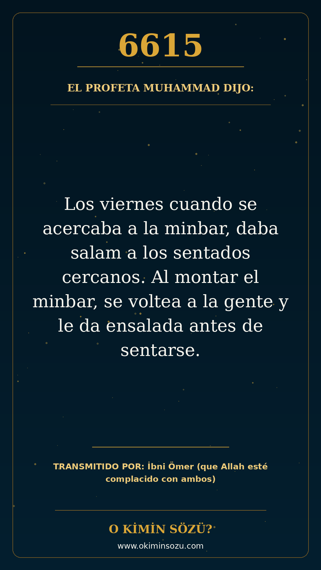 hadis 6615 es