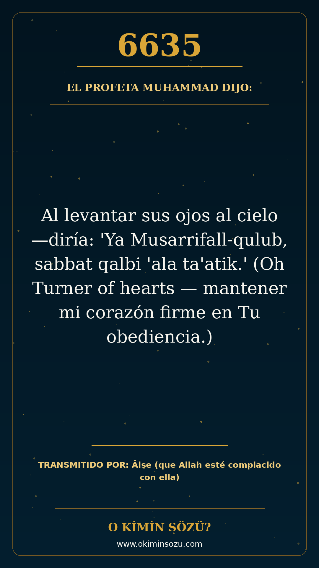 hadis 6635 es