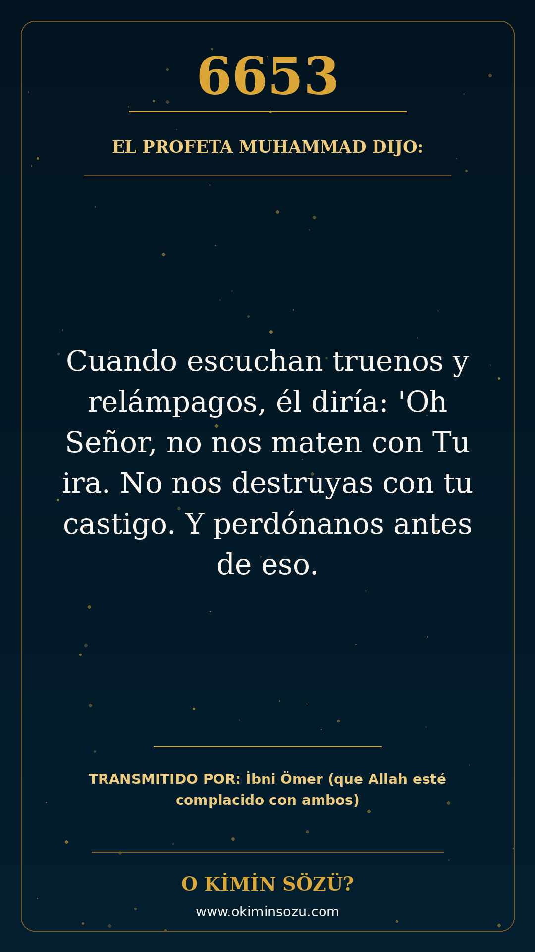 hadis 6653 es