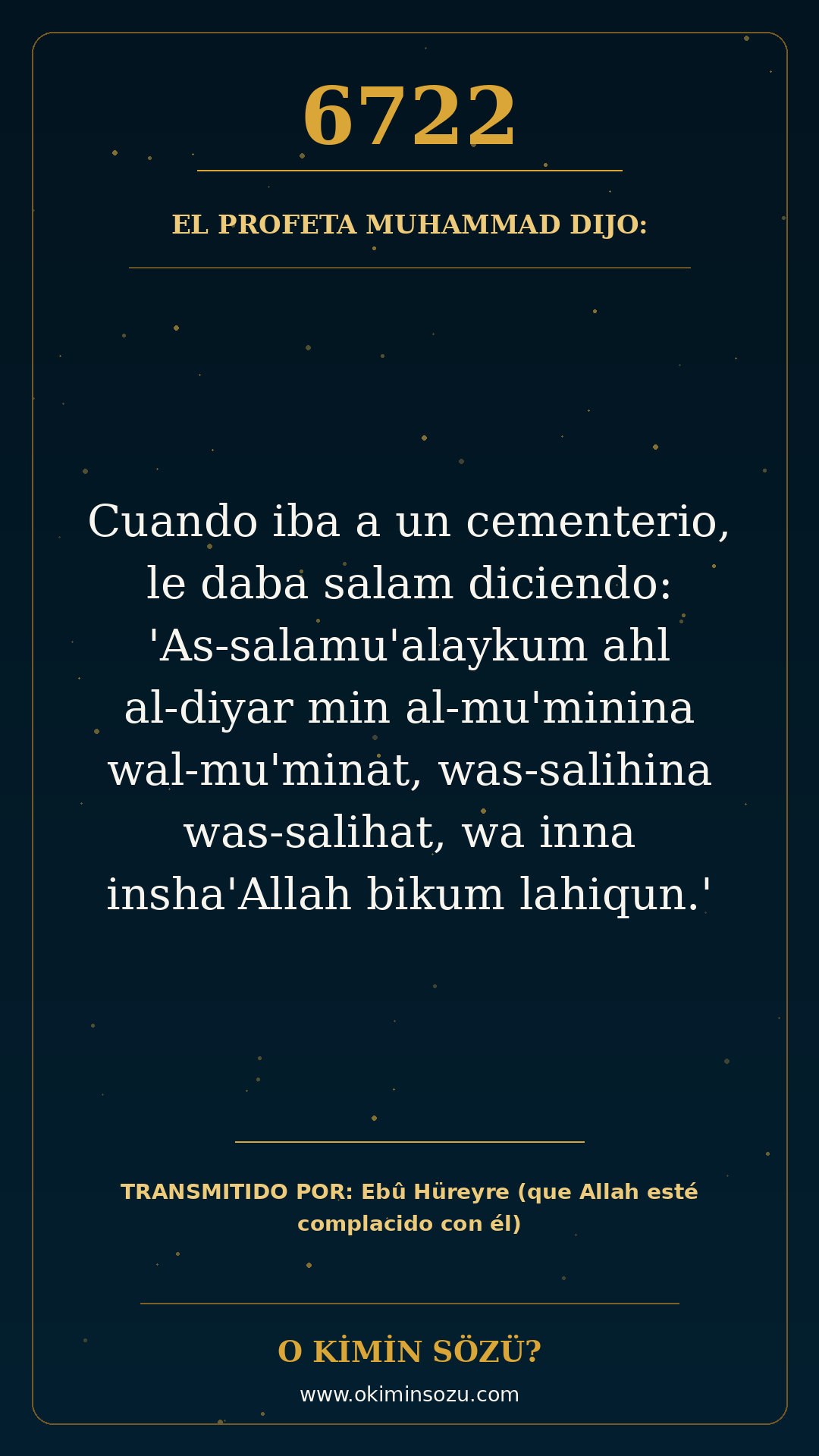 hadis 6722 es