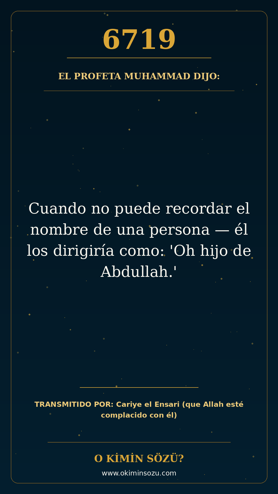 hadis 6719 es