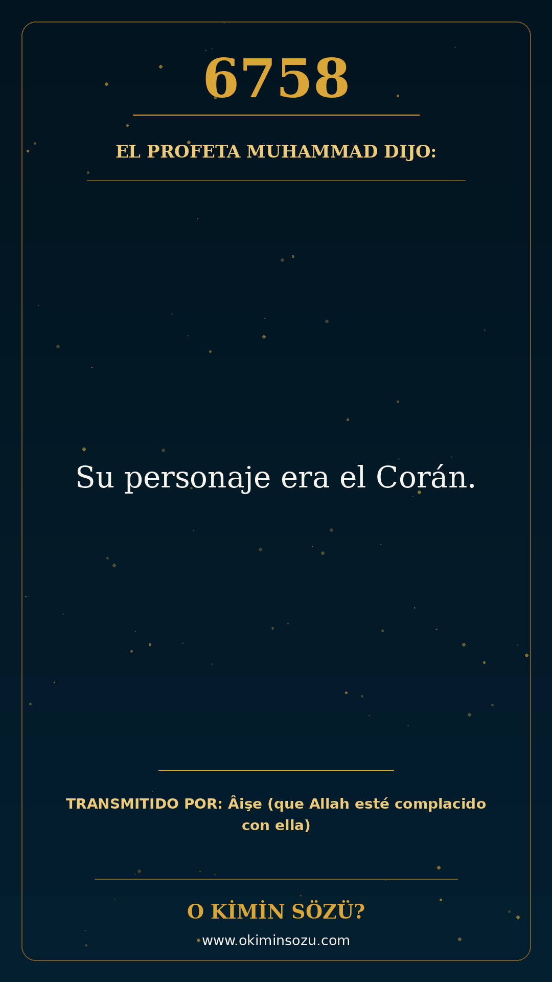 hadis 6758 es