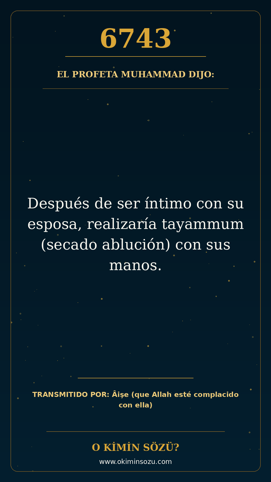 hadis 6743 es