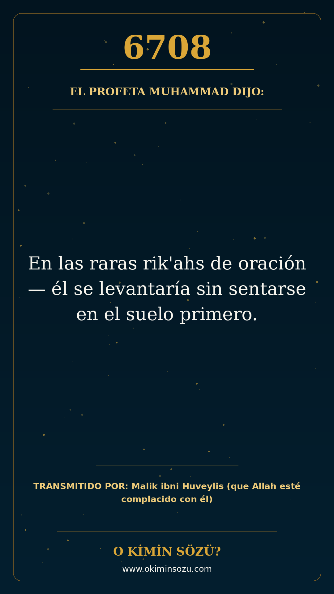 hadis 6708 es
