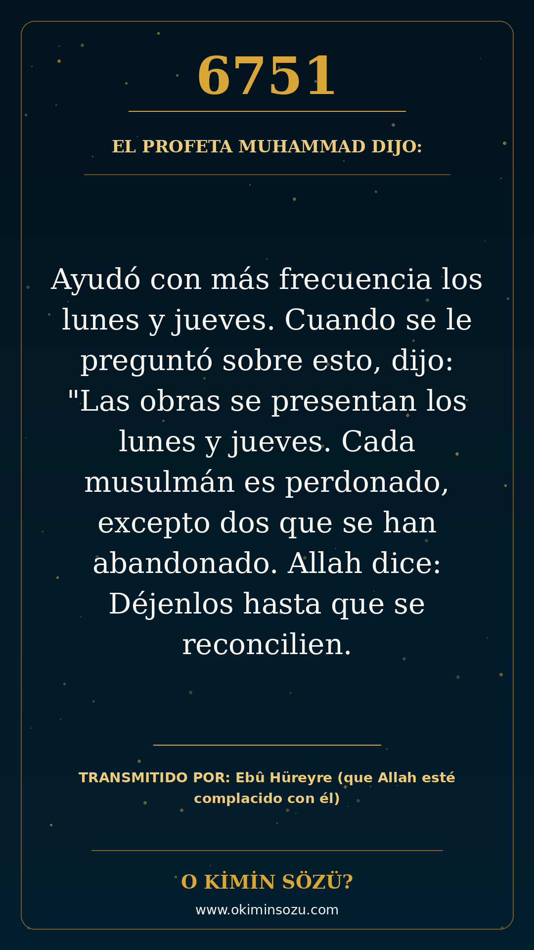 hadis 6751 es