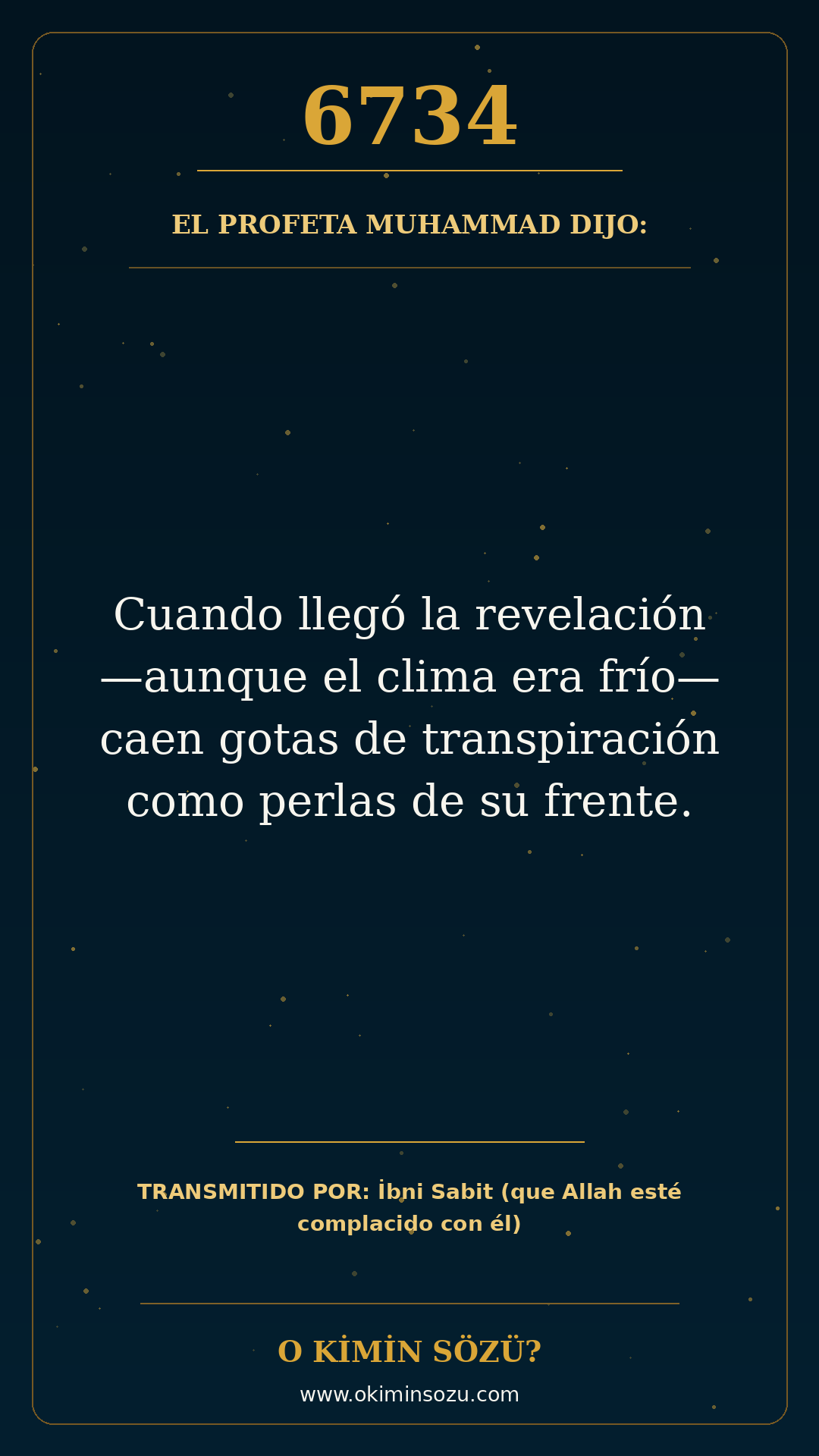 hadis 6734 es