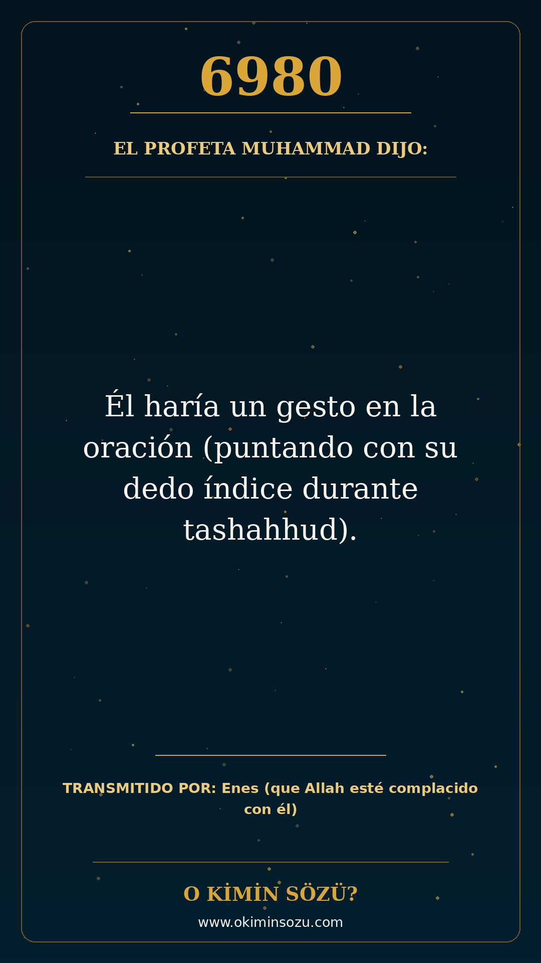 hadis 6980 es