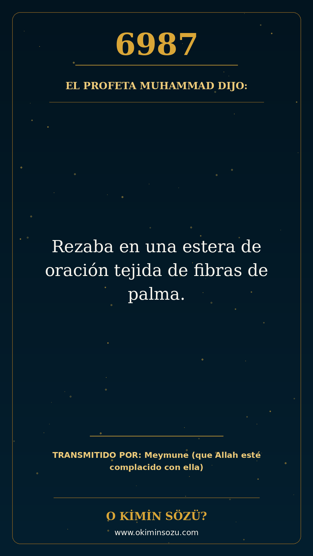 hadis 6987 es