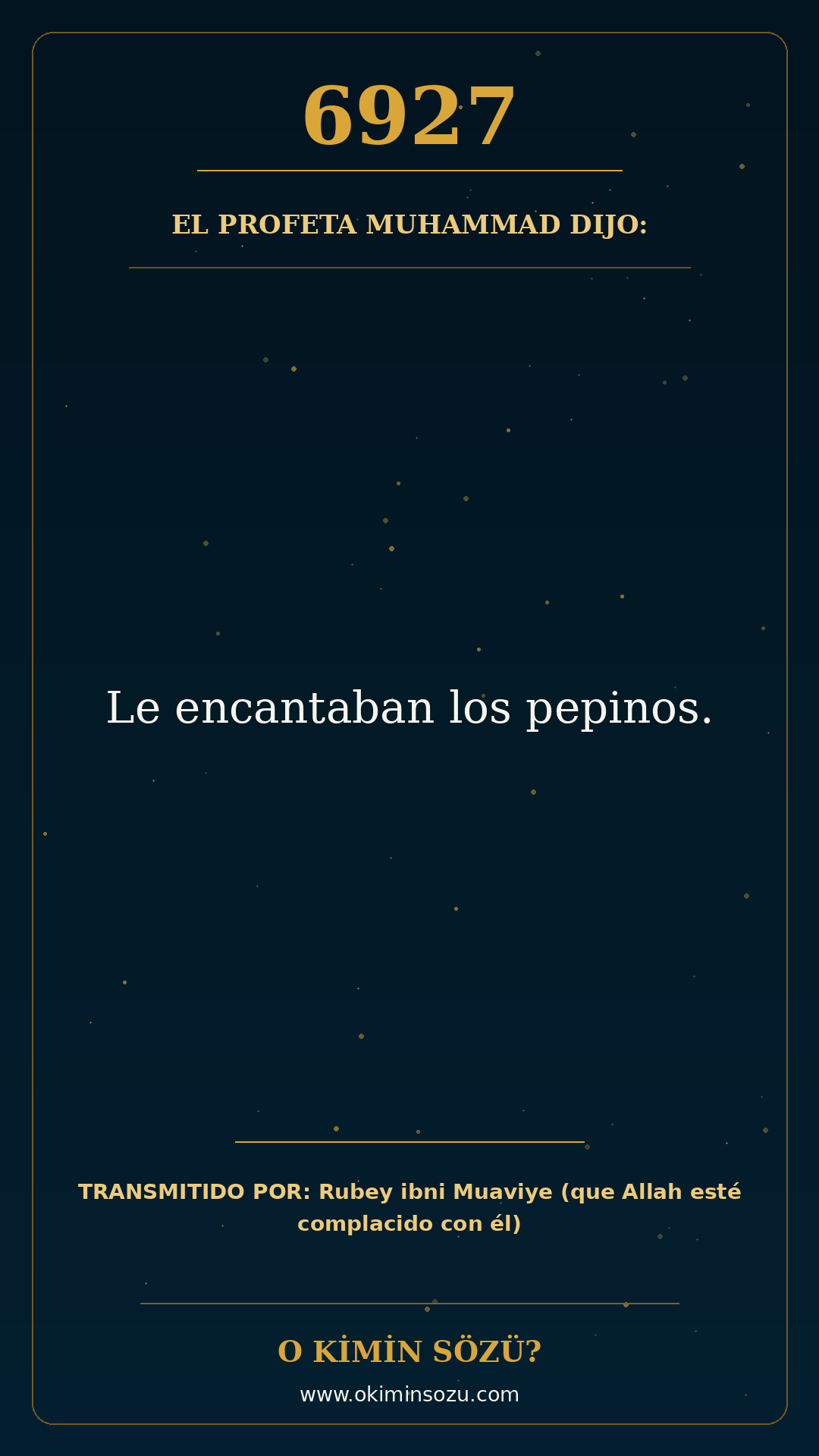 hadis 6927 es