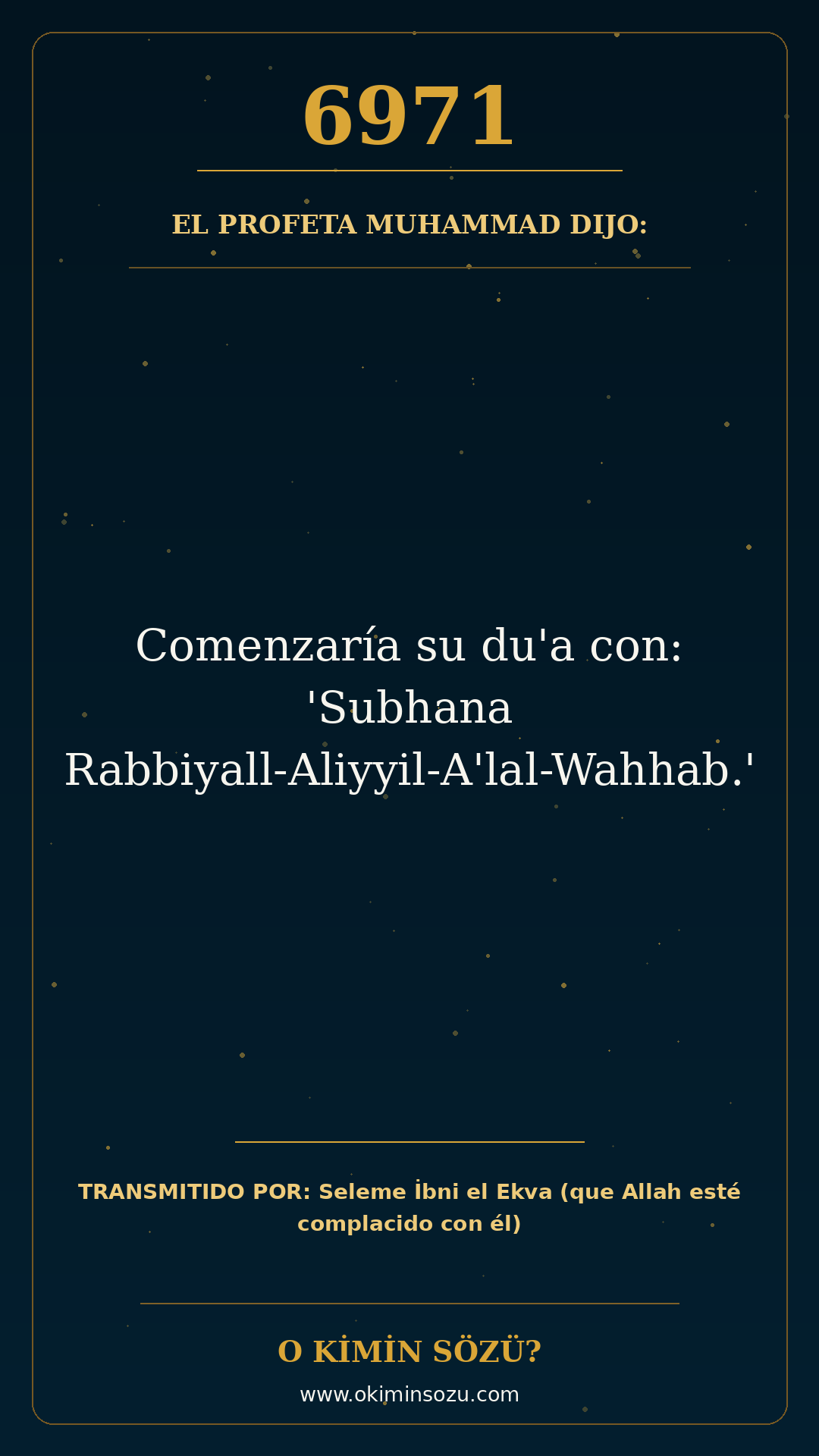 hadis 6971 es