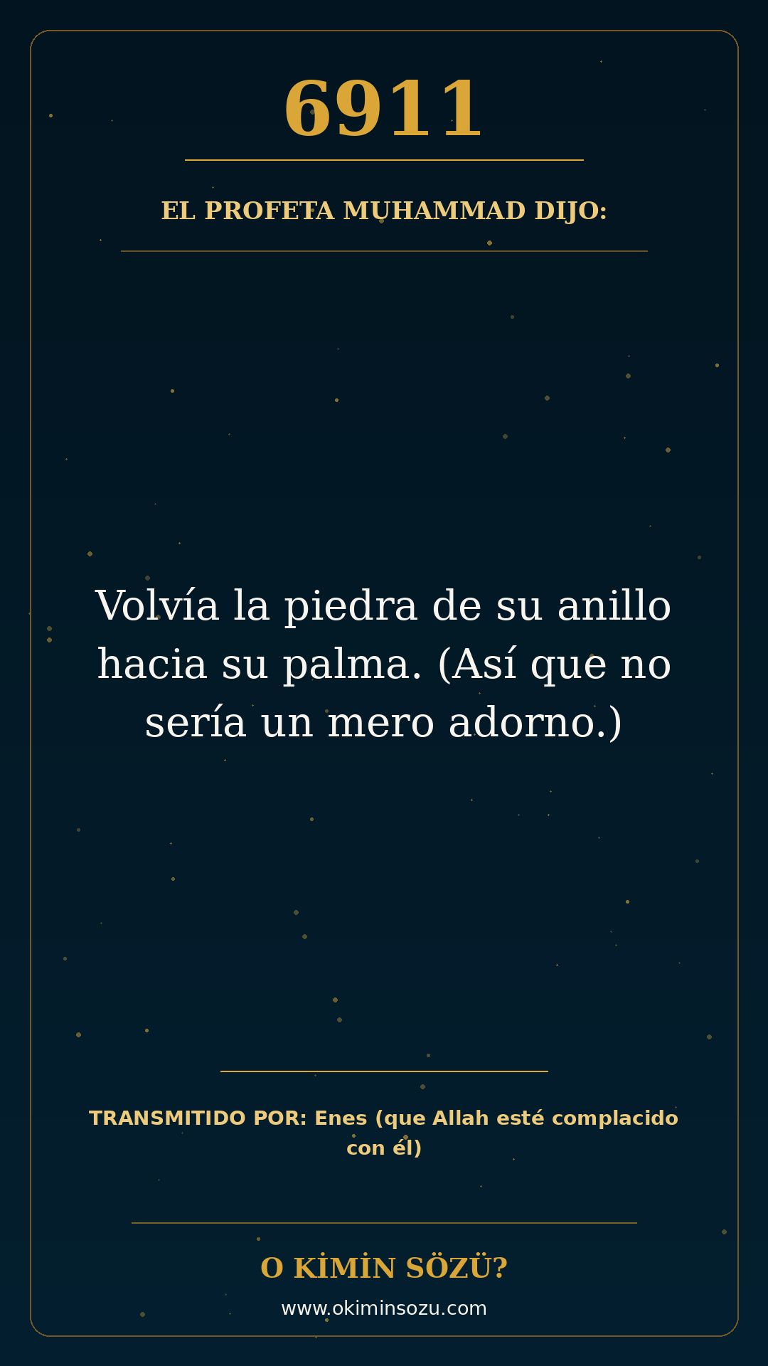 hadis 6911 es