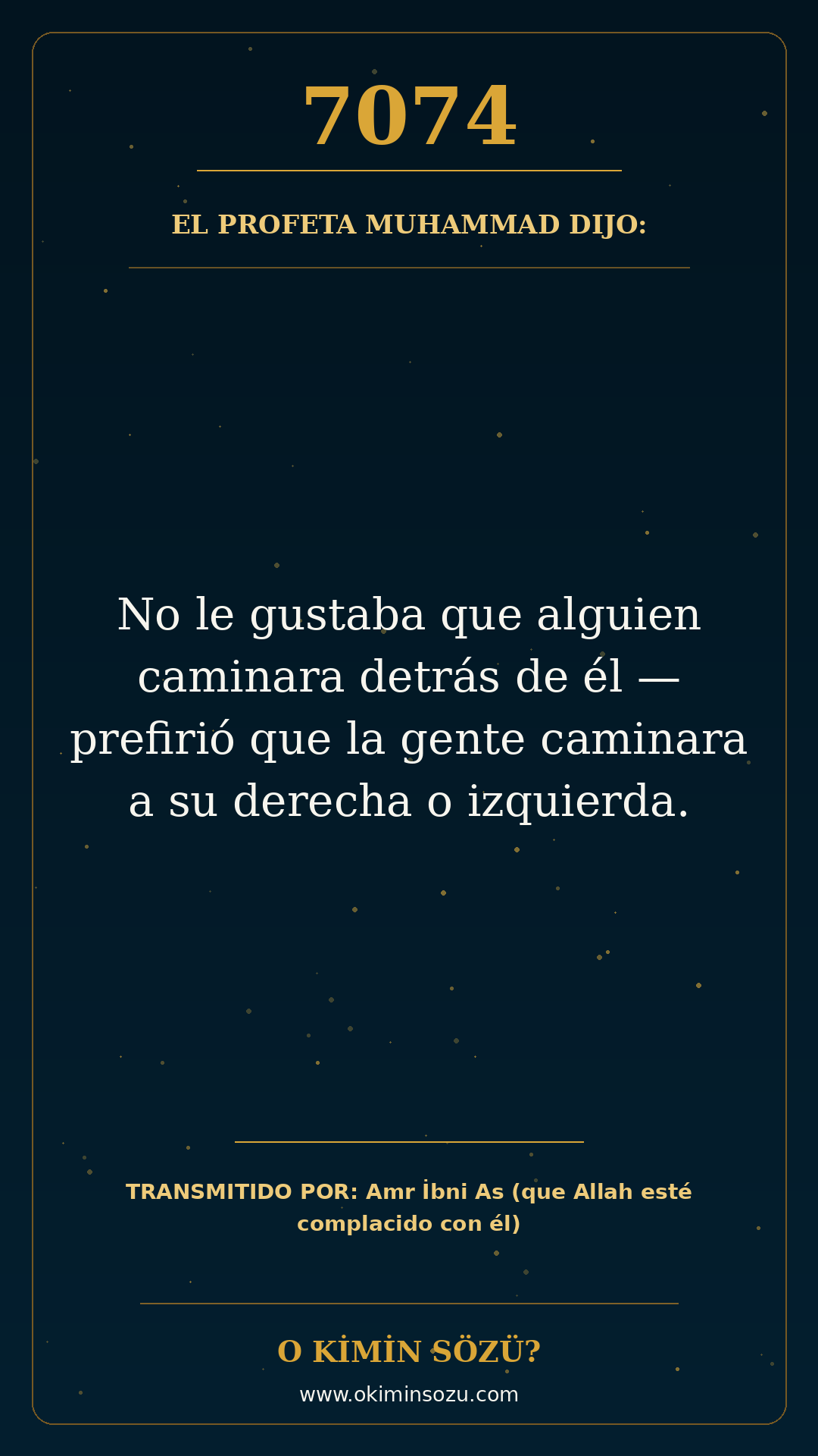 hadis 7074 es