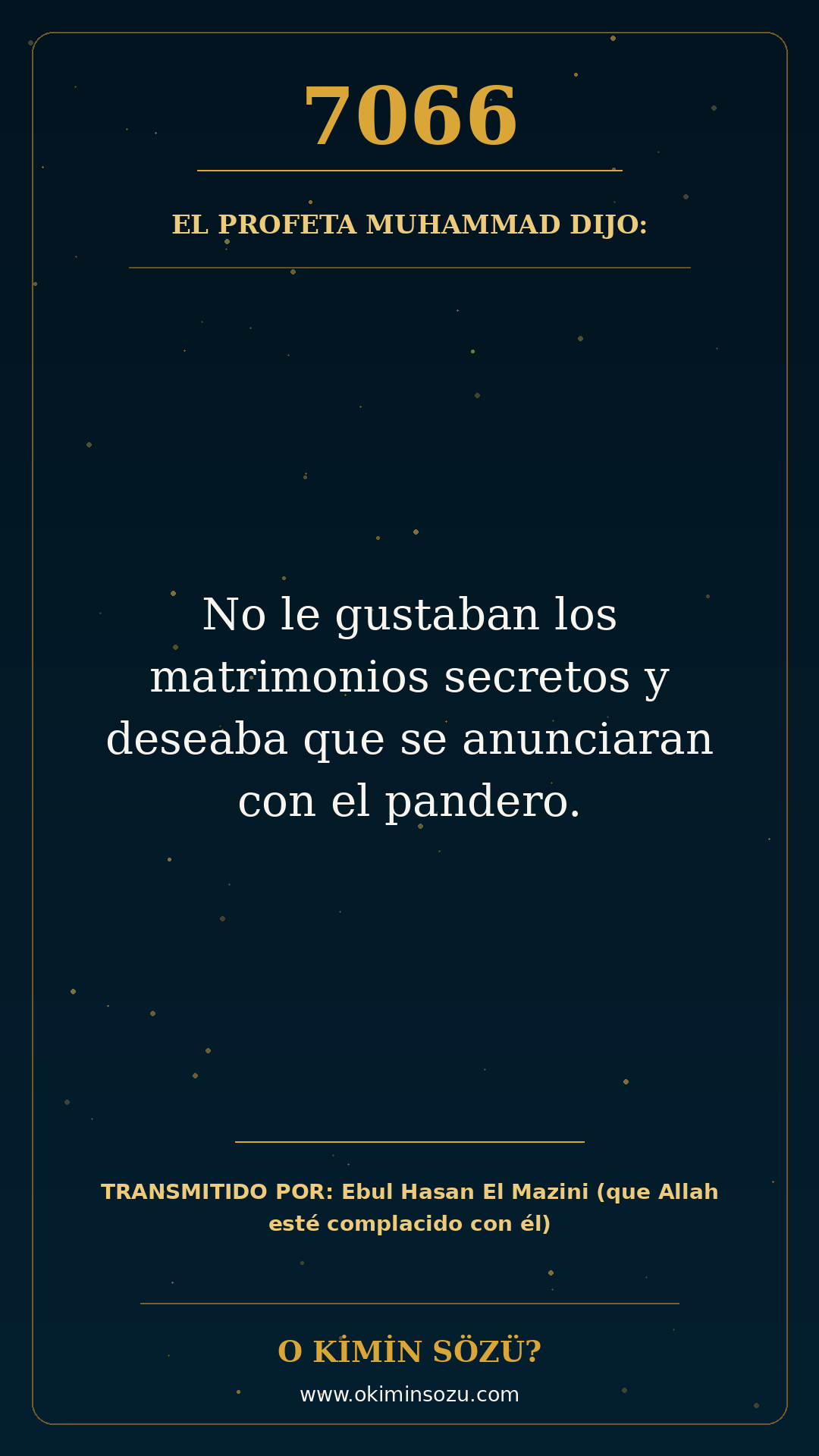 hadis 7066 es