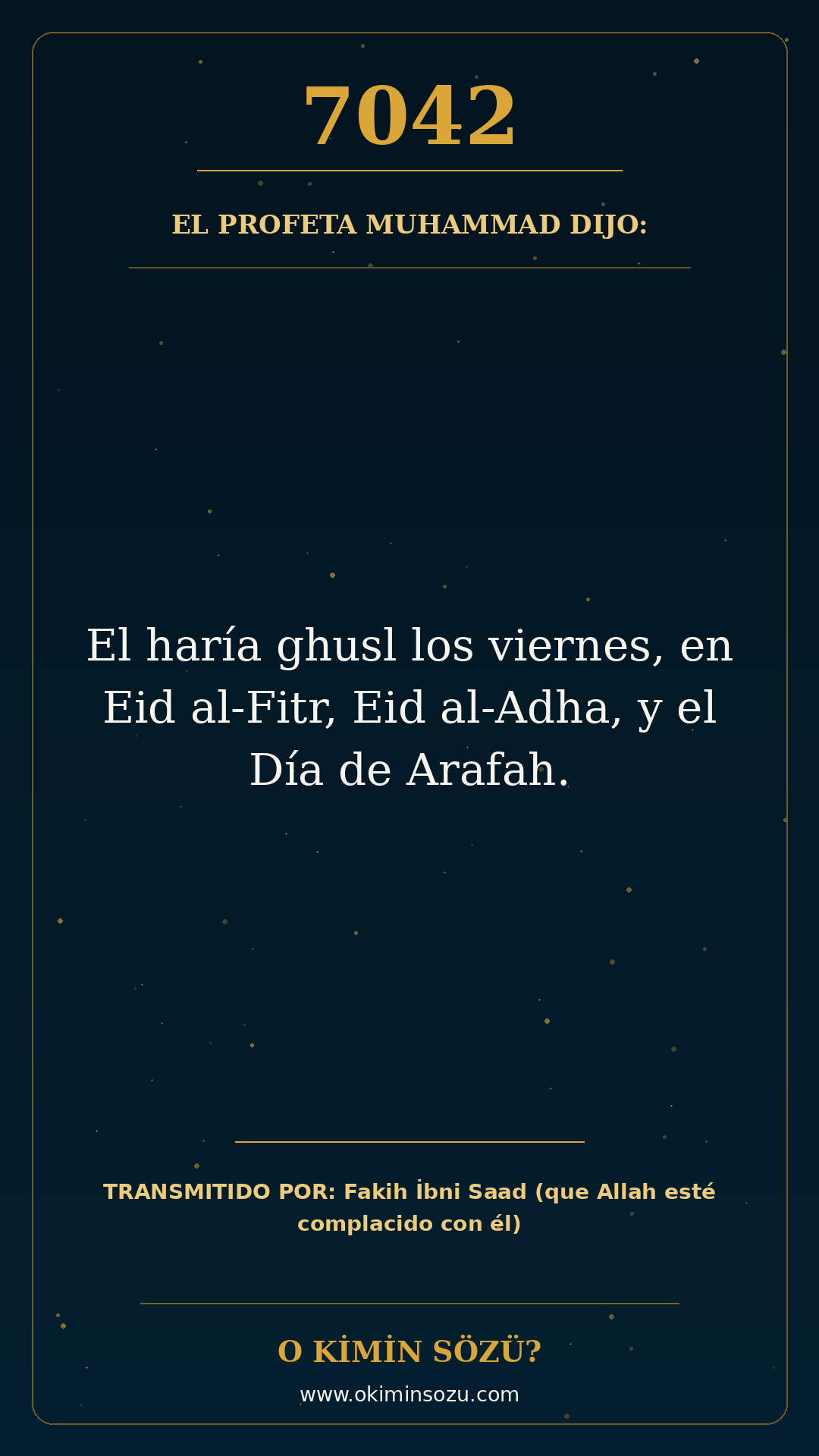 hadis 7042 es
