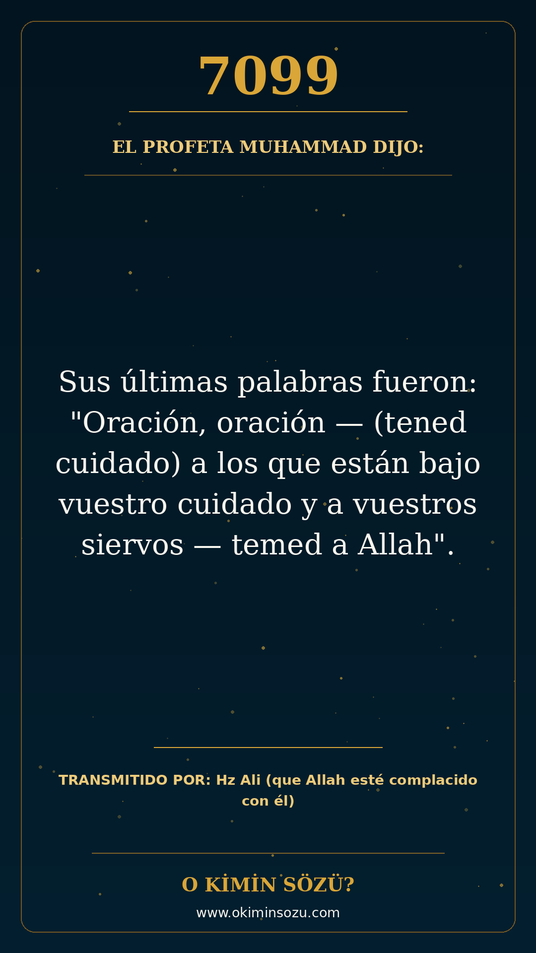 hadis 7099 es