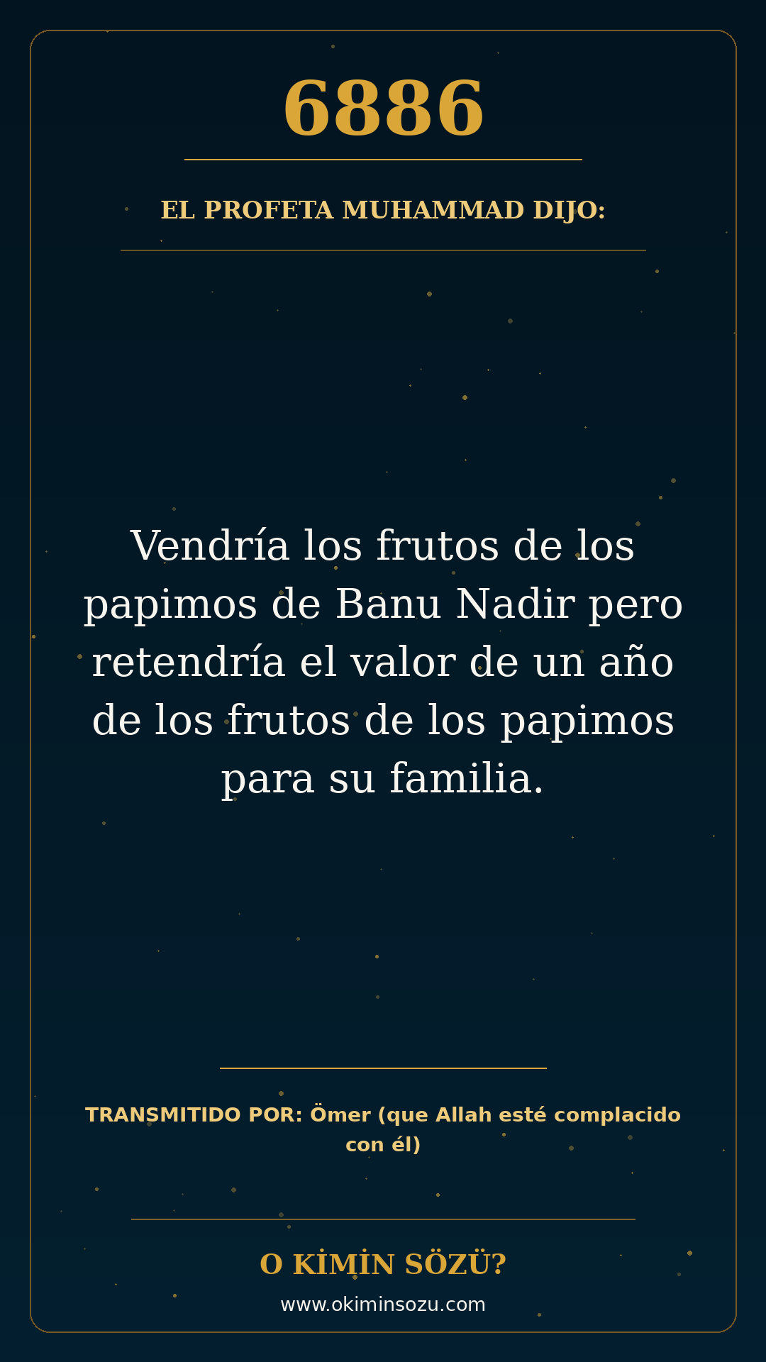 hadis 6886 es