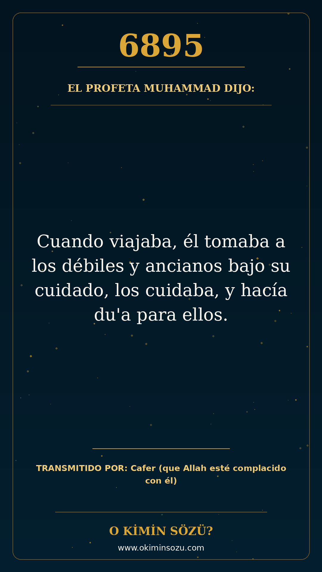 hadis 6895 es