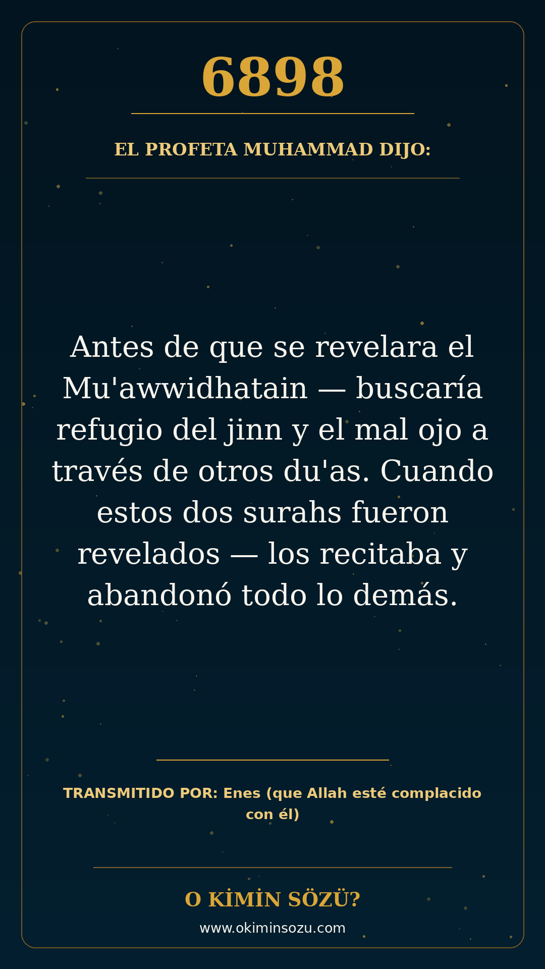 hadis 6898 es