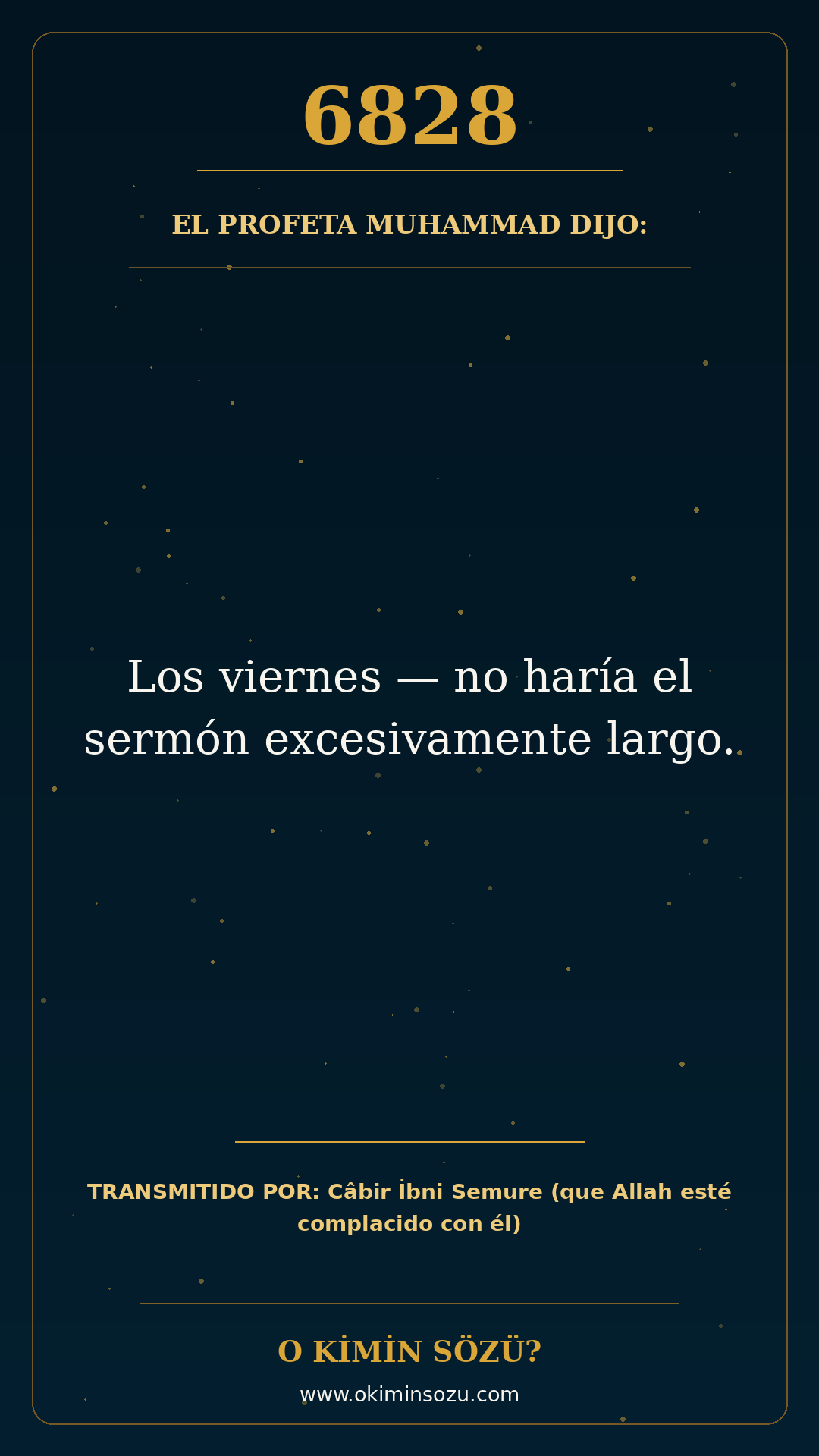 hadis 6828 es