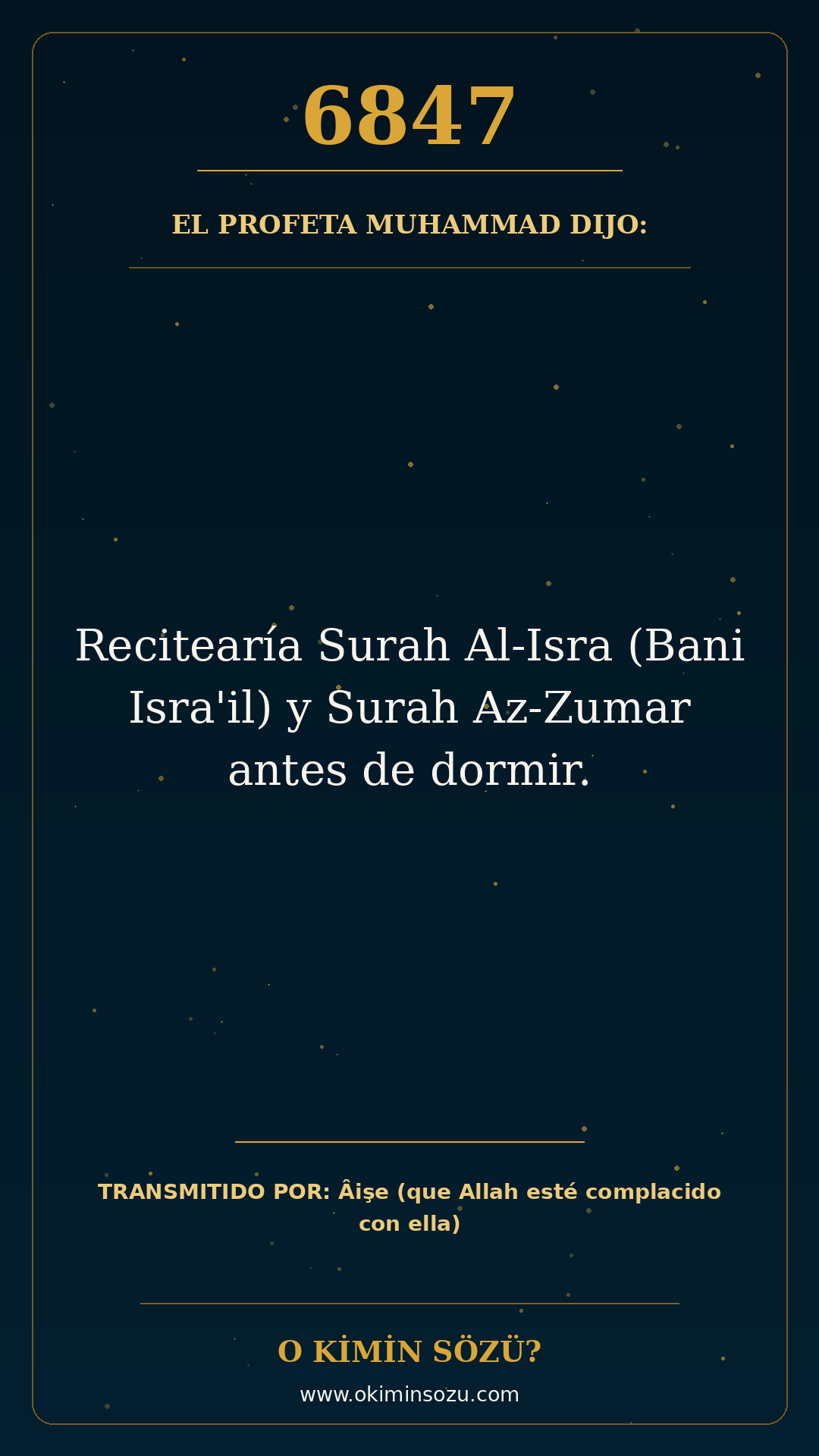 hadis 6847 es