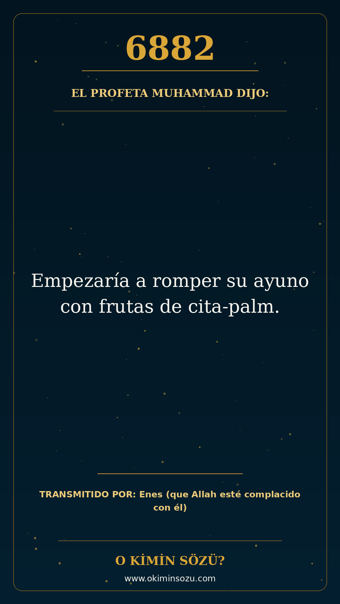 hadis 6882 es