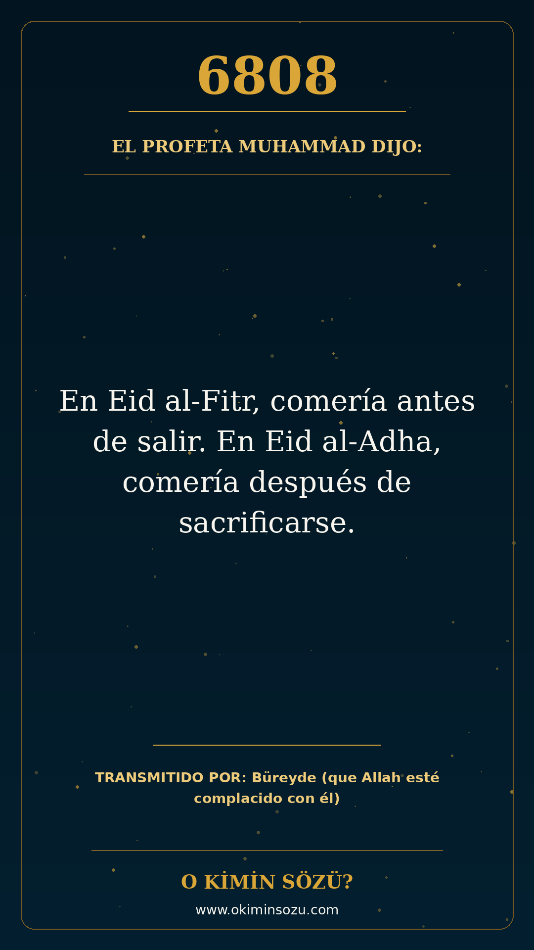 hadis 6808 es