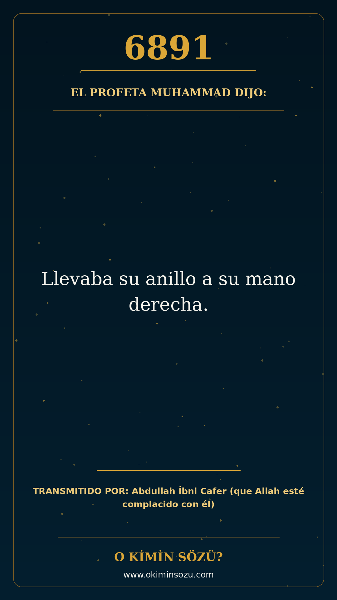 hadis 6891 es