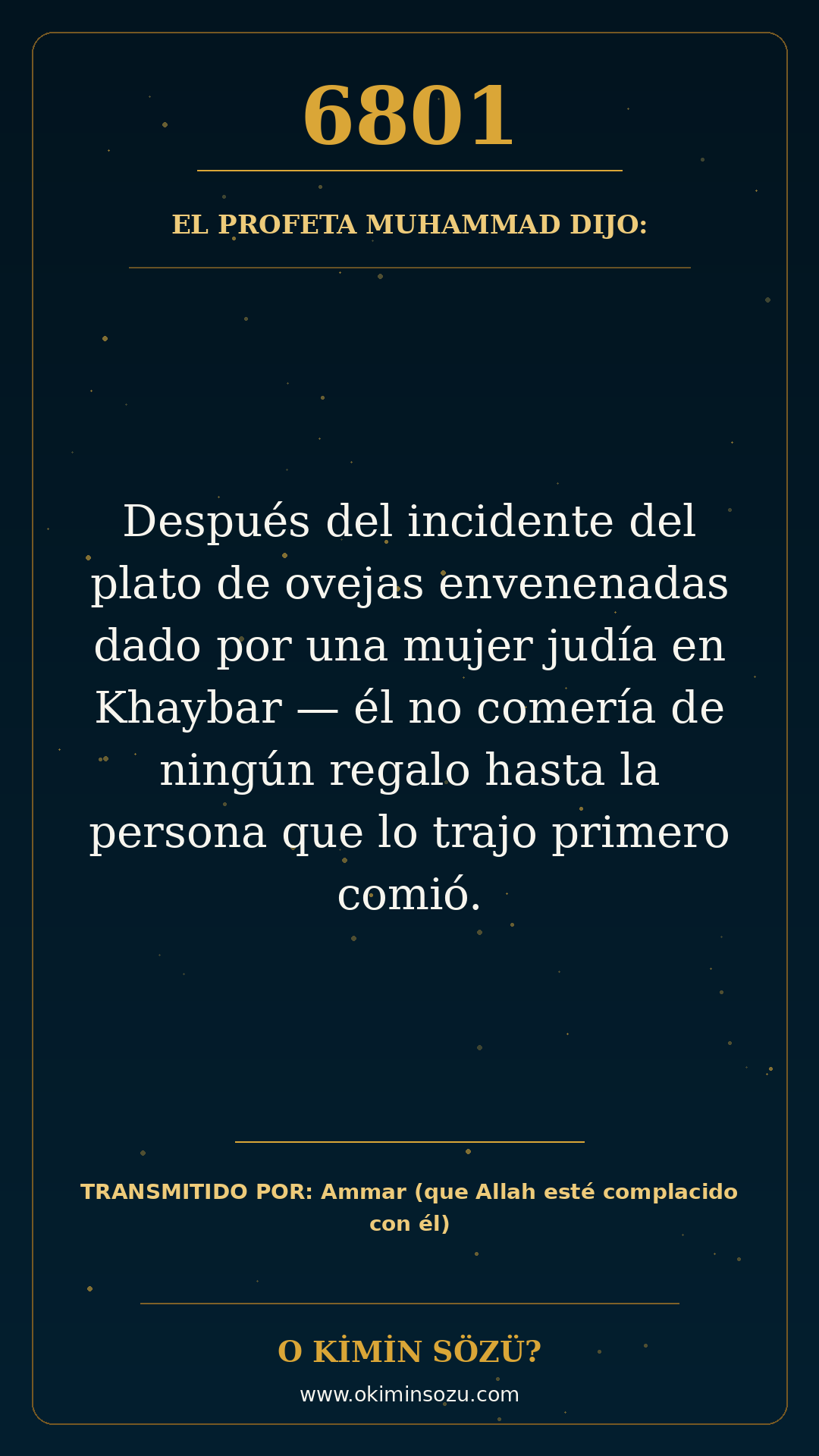 hadis 6801 es