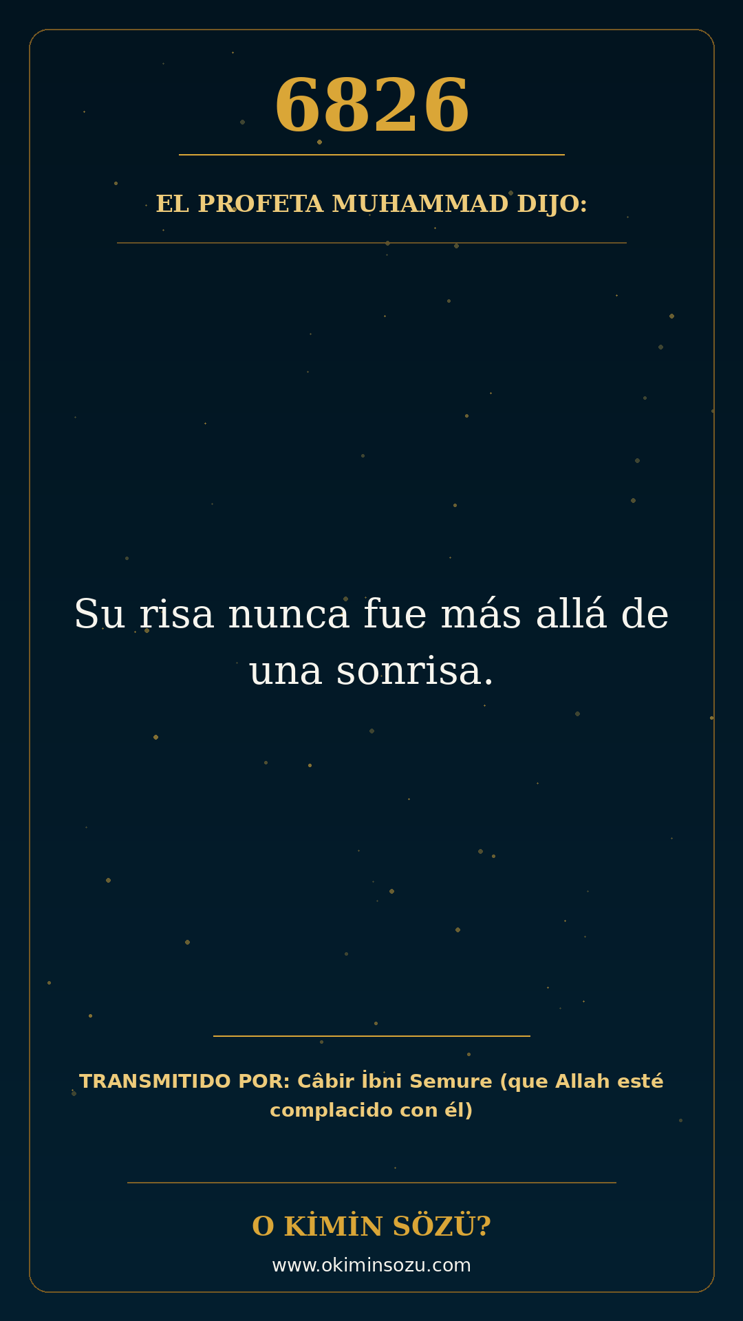 hadis 6826 es