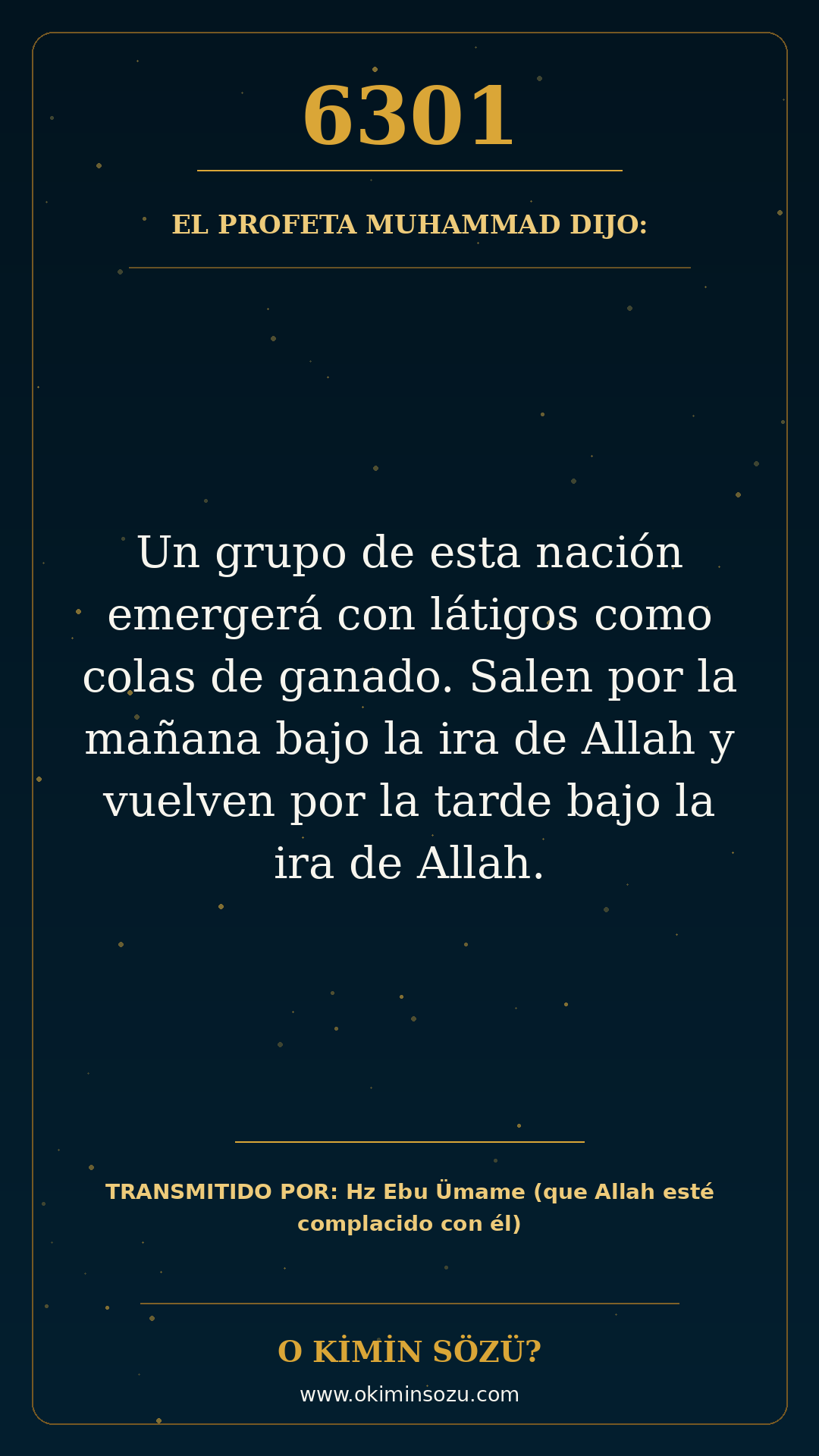 hadis 6301 es