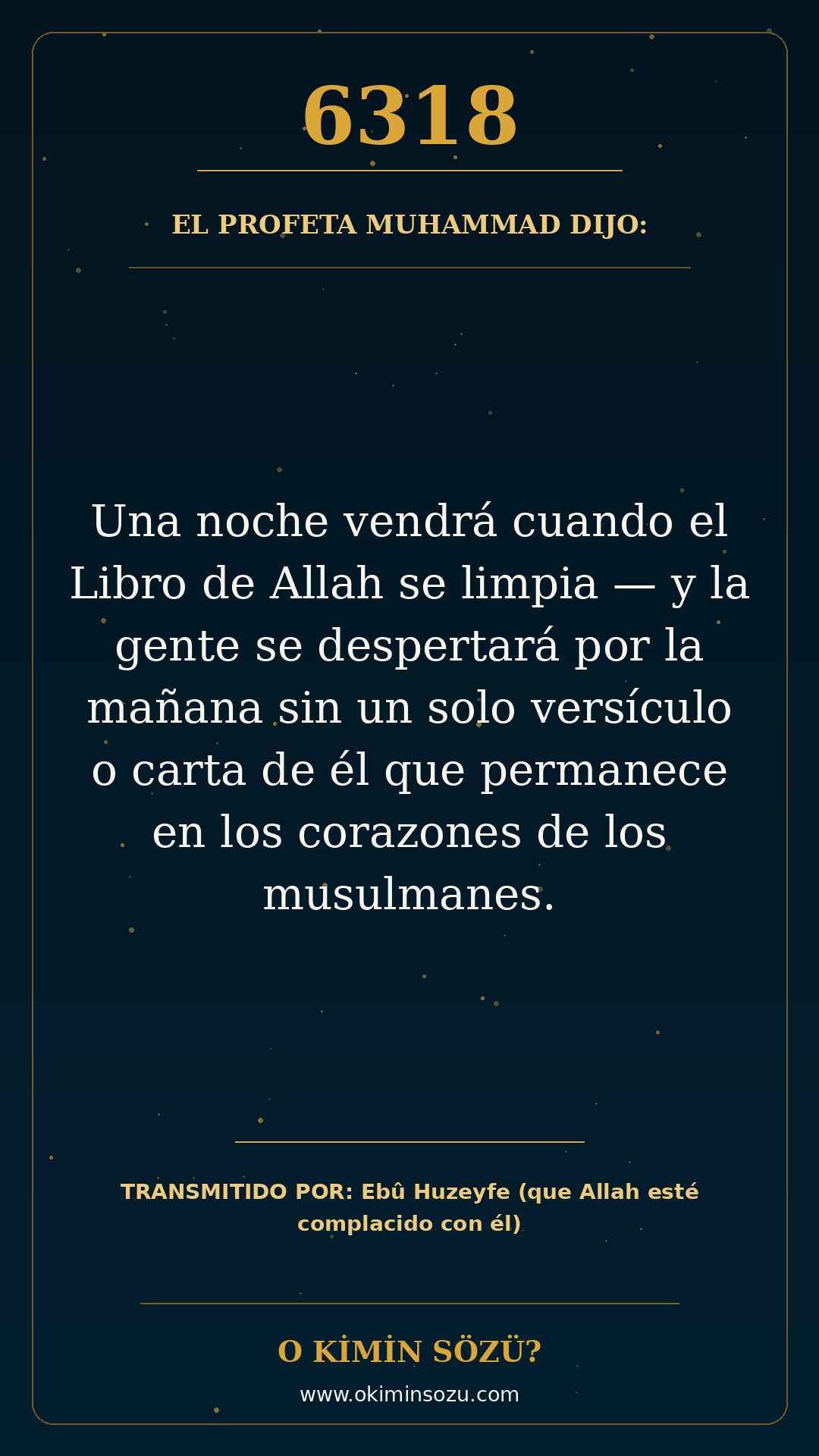hadis 6318 es