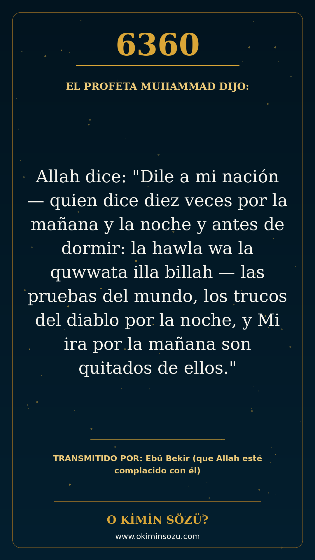 hadis 6360 es