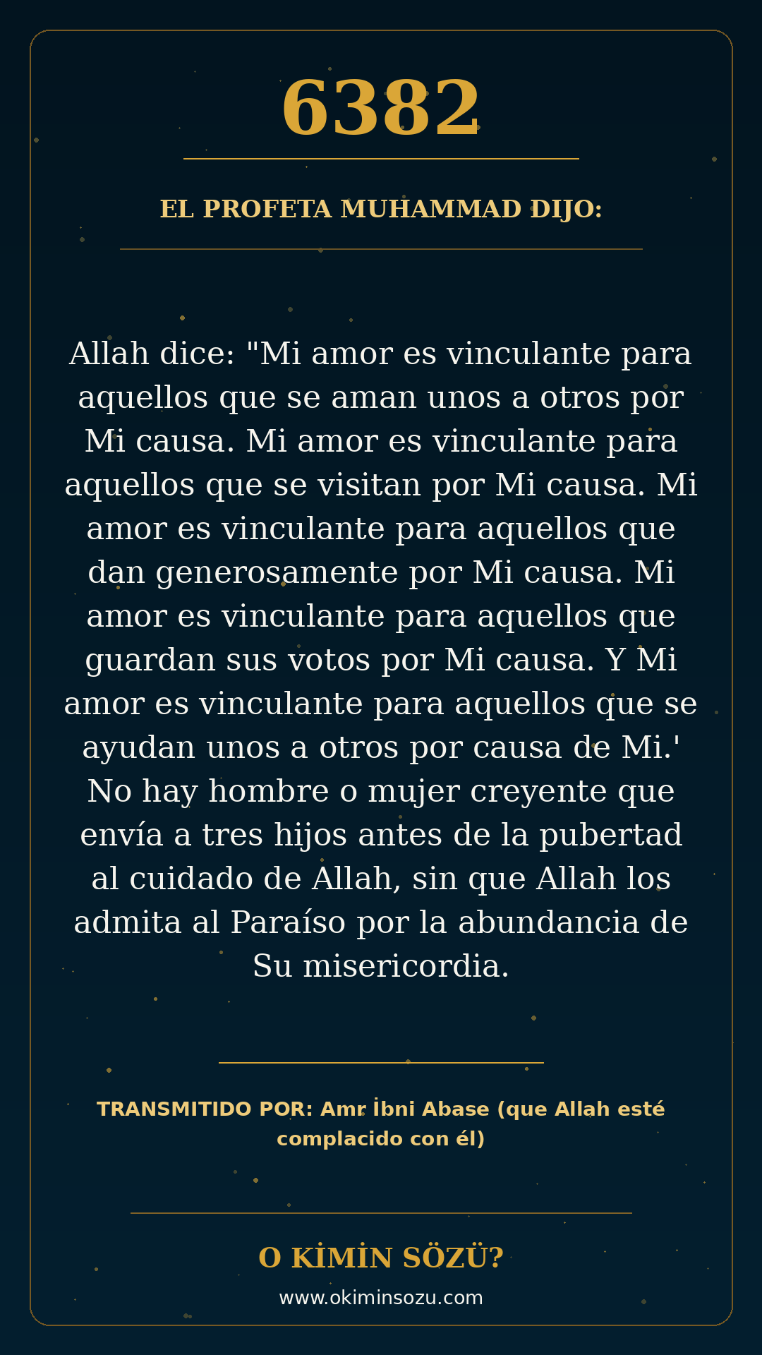 hadis 6382 es