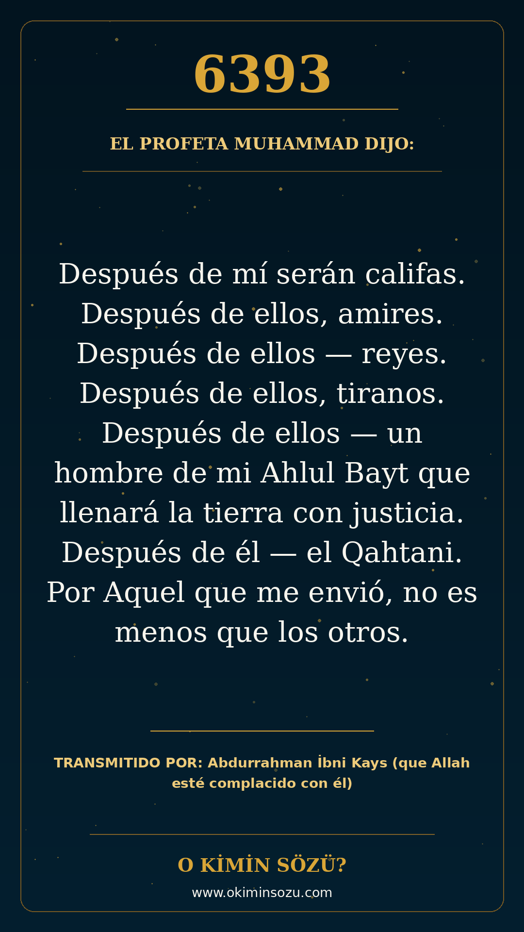hadis 6393 es