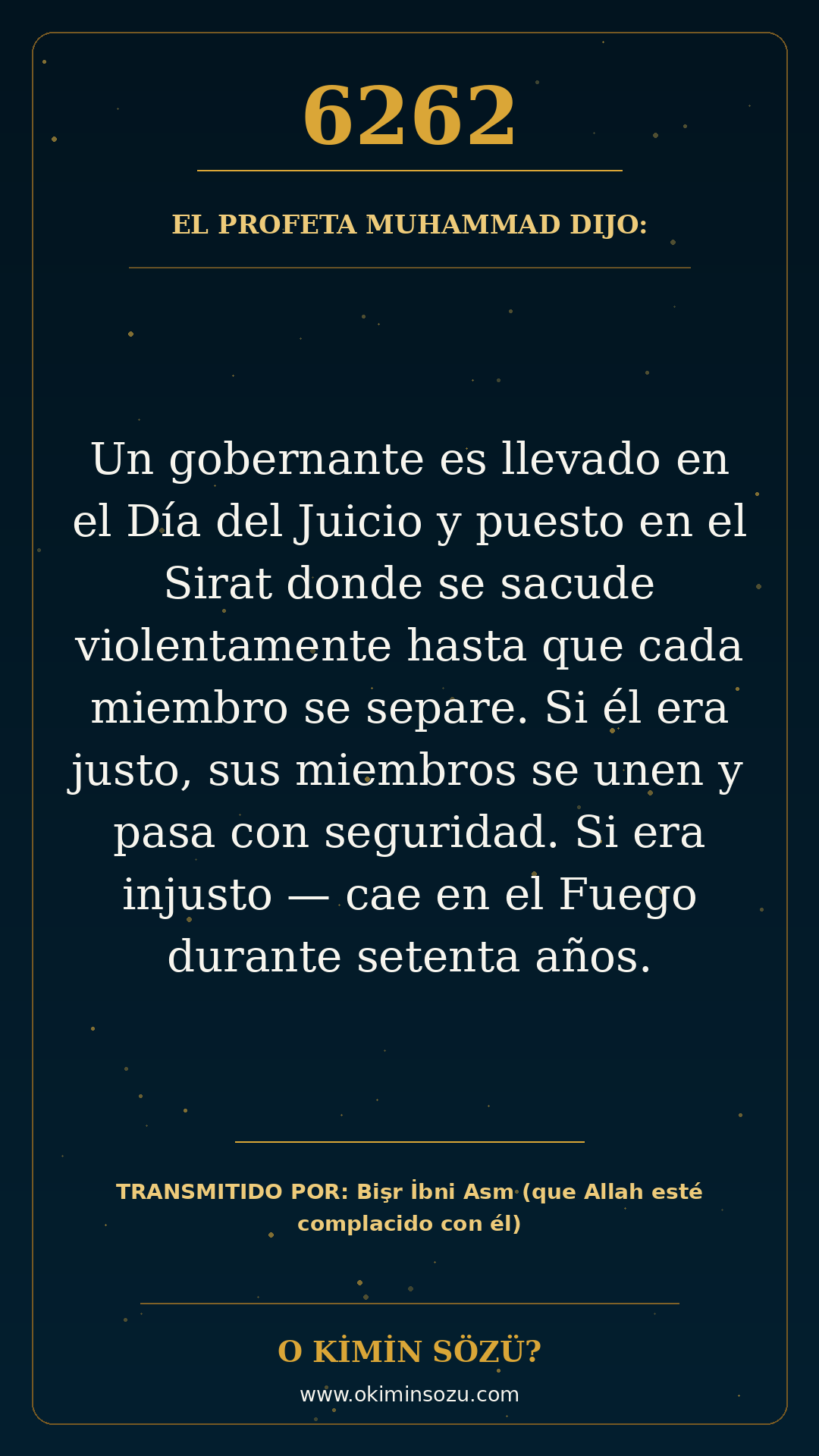 hadis 6262 es