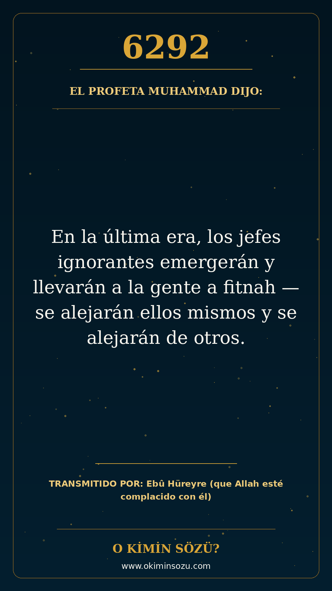 hadis 6292 es