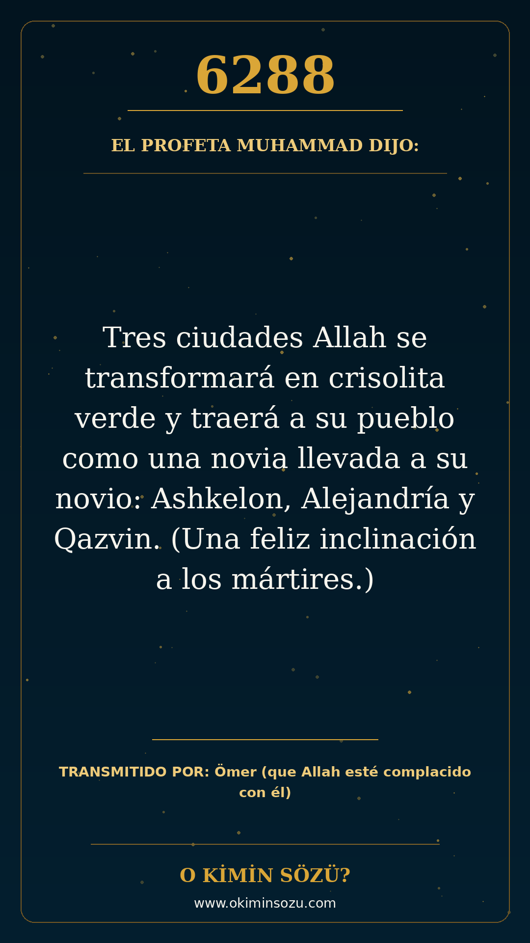 hadis 6288 es